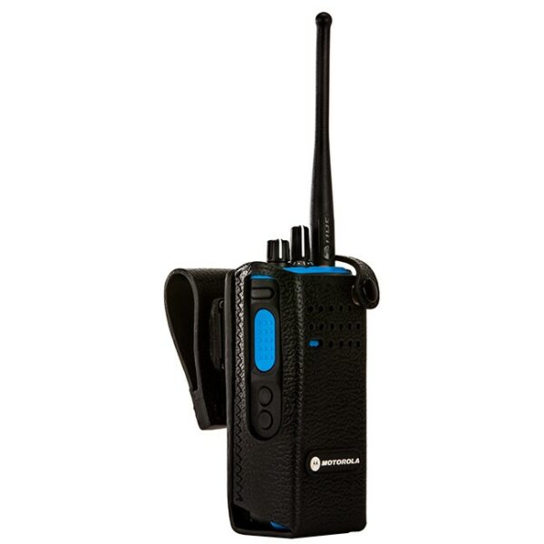 PMLN6096A Hard Leather Carry Case with Swivel Belt Loop for Non-Display Radio