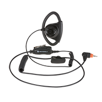 PMLN7159A Adjustable D-Style Earpiece with In-Line Microphone – Black Product Image