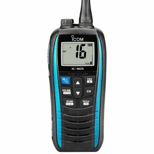 Icom IC-M25 Buoyant Marine VHF Transciever – Marine Blue Product Image