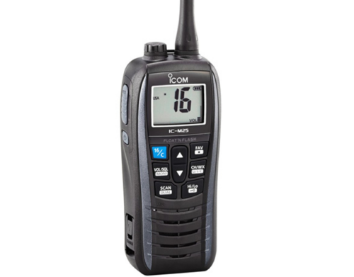 Icom IC-M25 Buoyant Marine VHF Transciever – Marine Grey Product Image