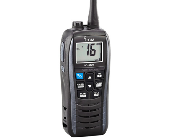 Icom IC-M25 Buoyant Marine VHF Transciever - Marine Grey