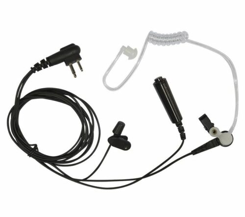 WCR1006 3 Wire Acoustic Tube Earbud with In-line Microphone & PTT Product Image